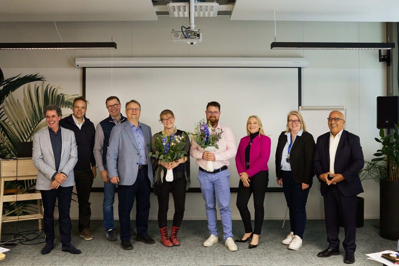 International Venture Academyn voittajat on nyt valittu! Vuoden 2025 voittajiksi valittiin Coeur-net ja EOD.