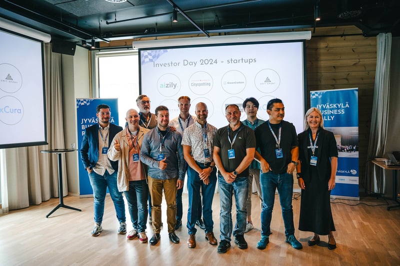 Eight startups selected for pitching event in Jyväskylä Business Rally Investor Day 31st July